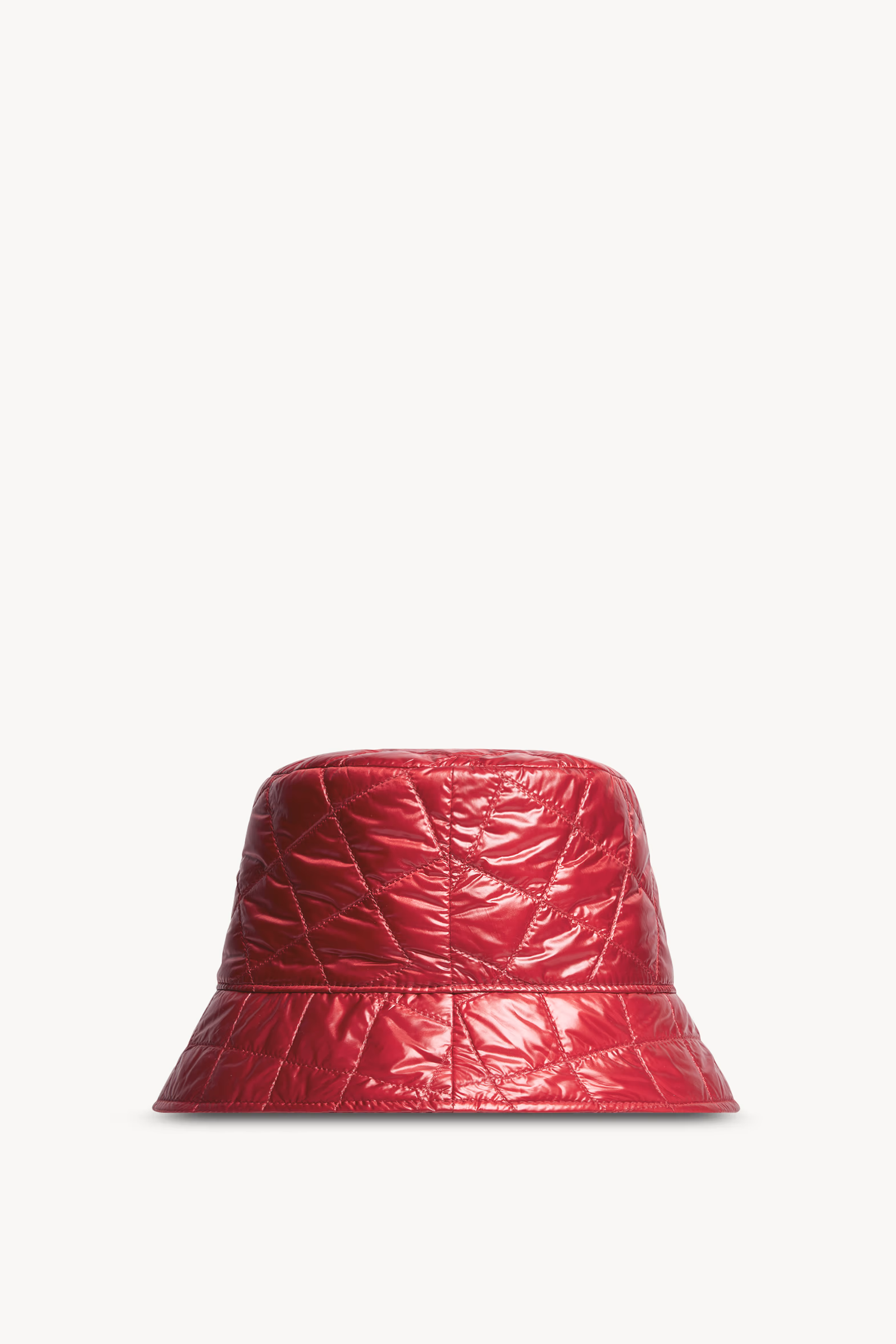 Gorro pescador con acolchado de rombos Mujer Rojo Moncler 4